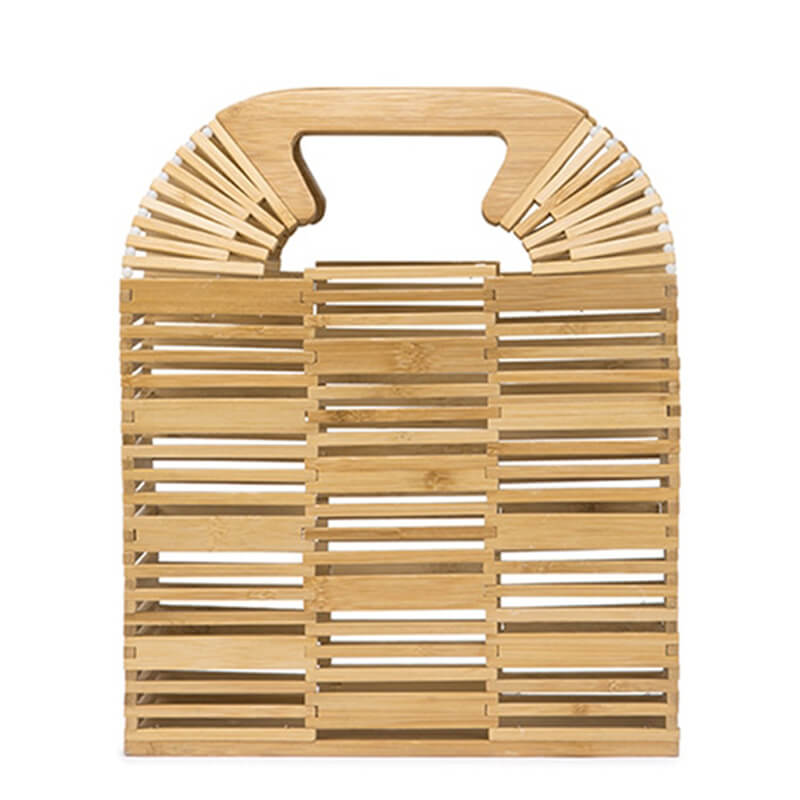 hilloo-sacs-bambou-rectangle-sac-main-naturel-24-cm-r-sistant image 1
