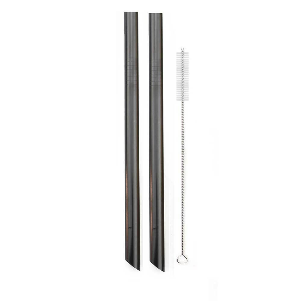 hilloo-pailles-inox-paille-inox-large-argent-2-pcs image 2