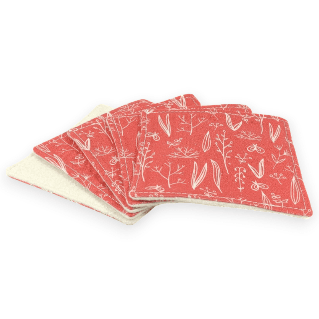 au-bonheur-de-petite-fleur-lingettes-coton-bio-fleurs-10x10-cm image 2