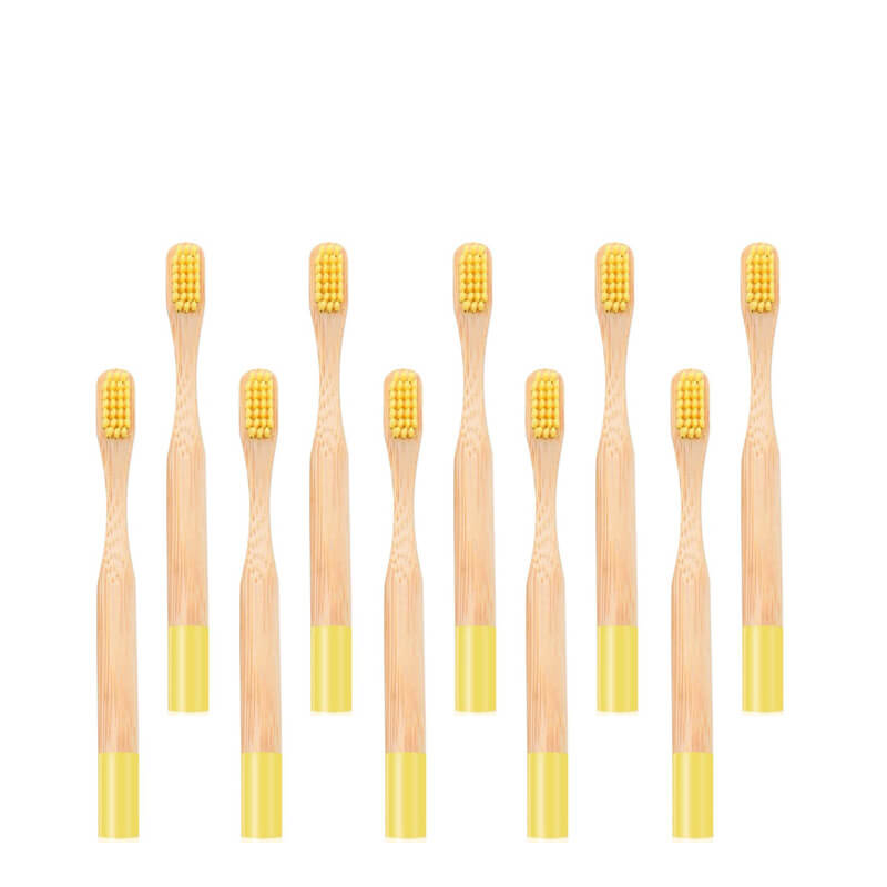 hilloo-brosse-dents-bambou-enfant-10-pcs-color image 8