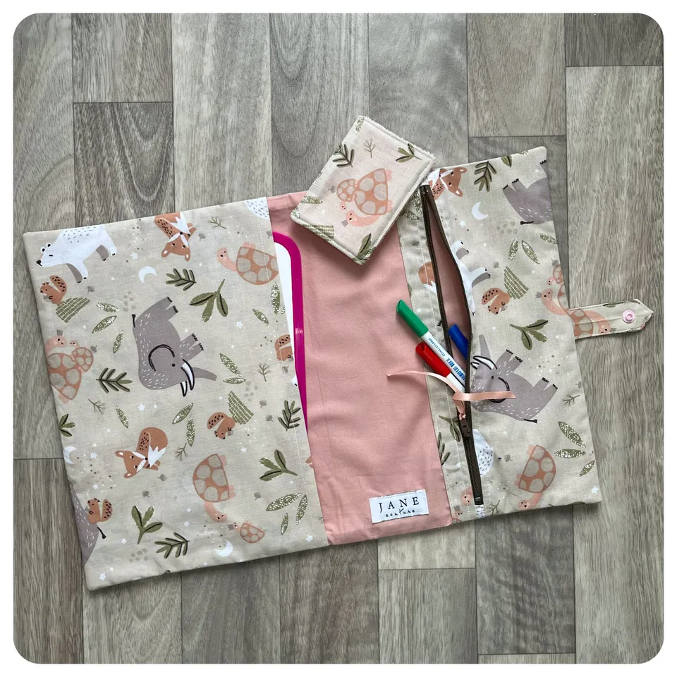 jane-couture-l-veil-pochette-ardoise-personnalis-tissu-coton image 1