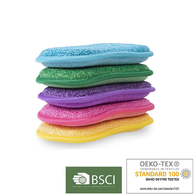 hilloo-ponges-vaisselle-cologiques-ponge-lavable-pack-5-absorbante image 2
