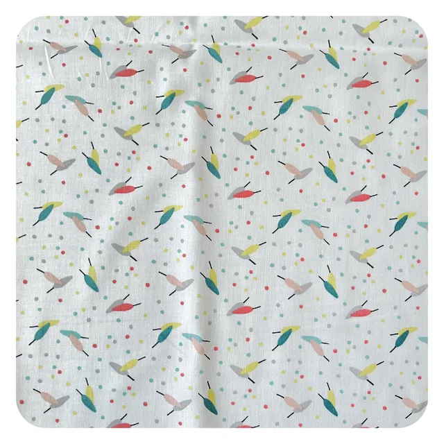 jane-couture-tissus-en-vente-plumes-tissu-coton-150cm-oeko-tex image 1