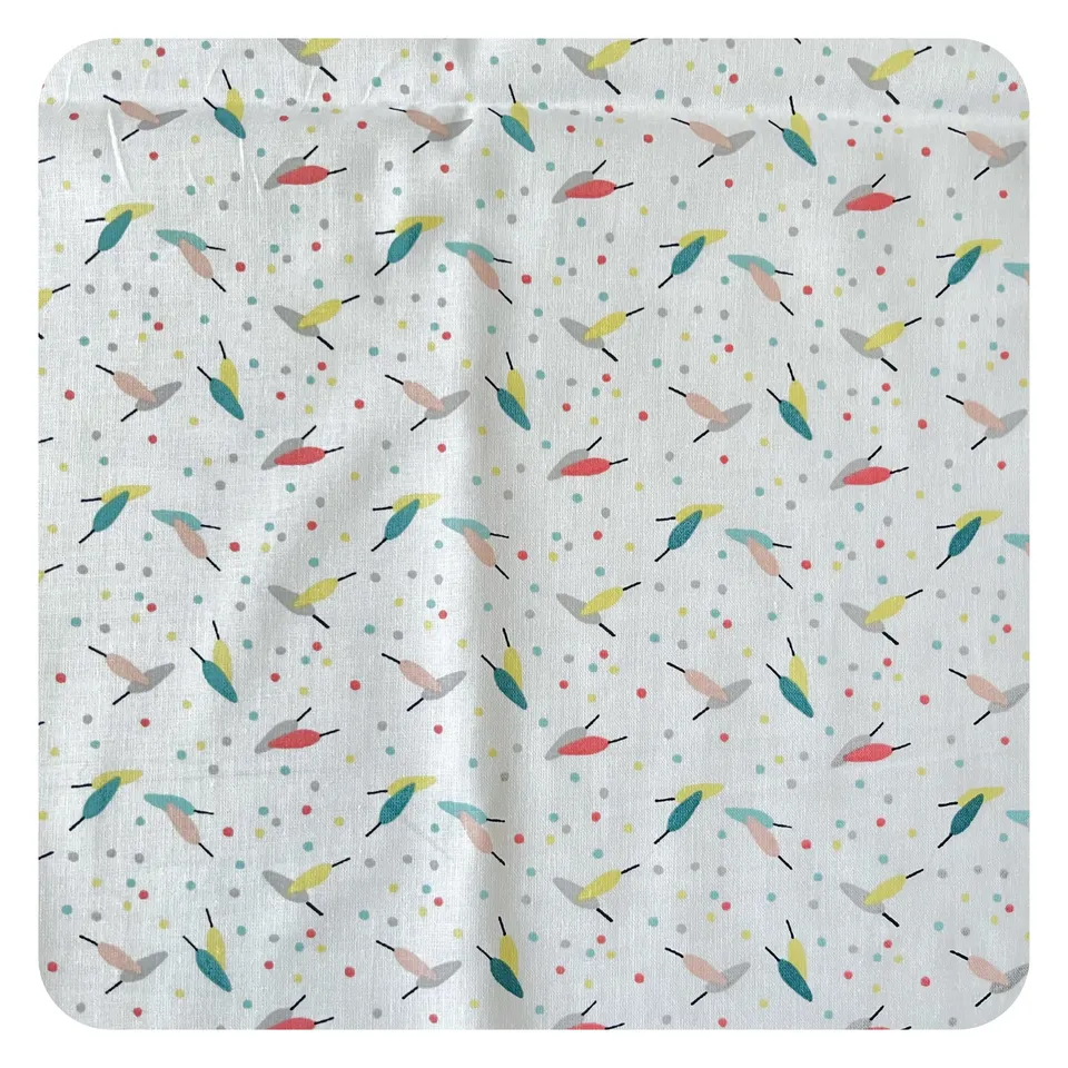jane-couture-tissus-en-vente-plumes-tissu-coton-150cm-oeko-tex image 1