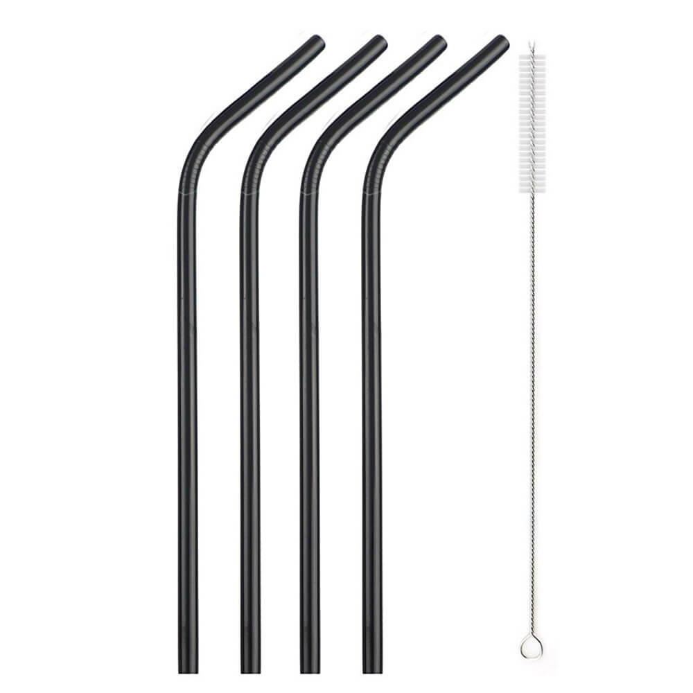 hilloo-paille-inox-bleue-droite-lot-4-goupillon-21-cm image 7