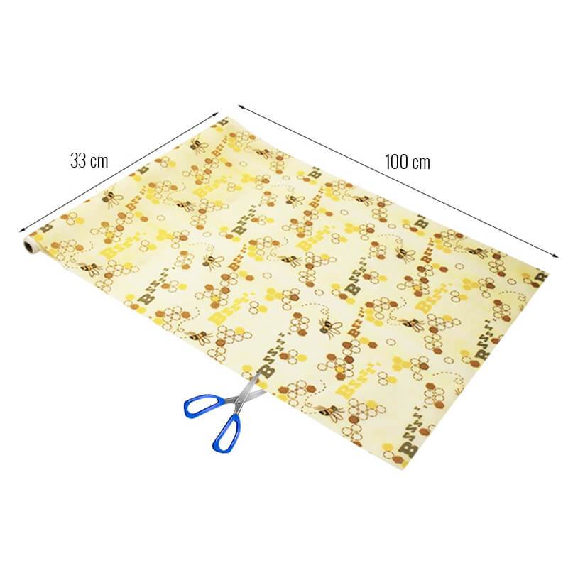 hilloo-abeille-bzzz-emballage-cire-abeille-d-couper-100cm image 2
