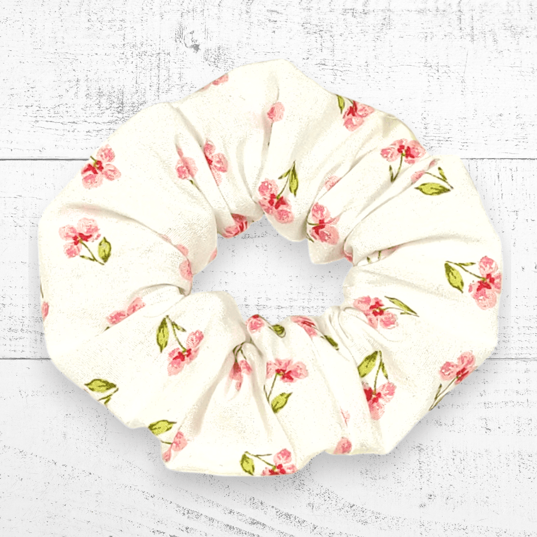 au-bonheur-de-petite-fleur-chouchou-pens-e-blanc-lastique-coton-bio image 2