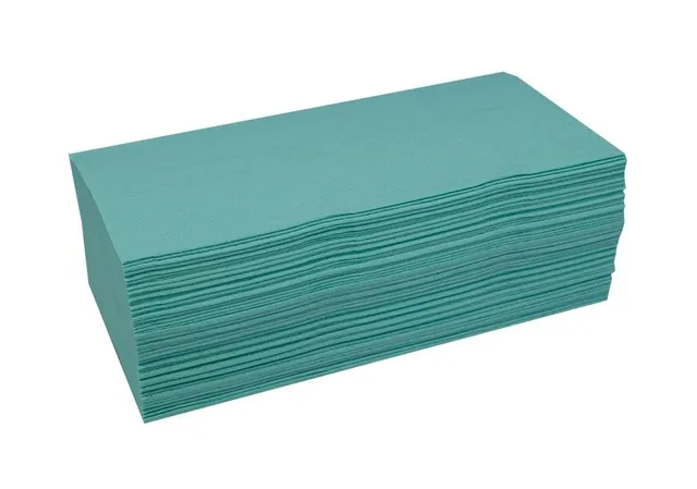katrin-65982-essuie-mains-papier-vert-2-plis-lot-3000 image 1