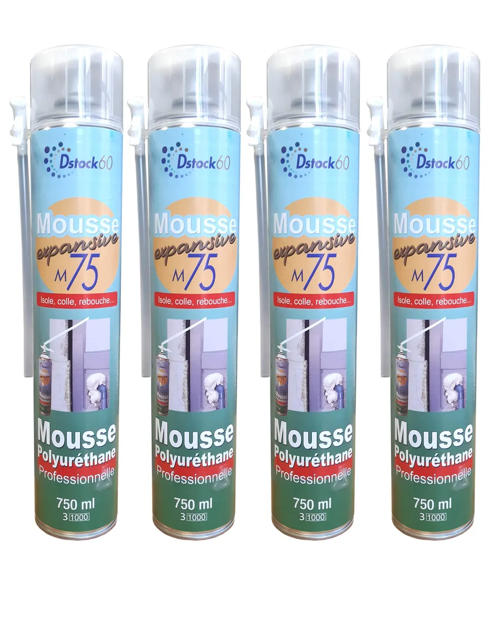 dstock60-mousse-expansive-polyur-thane-750ml-lot-4-manuelle image 1