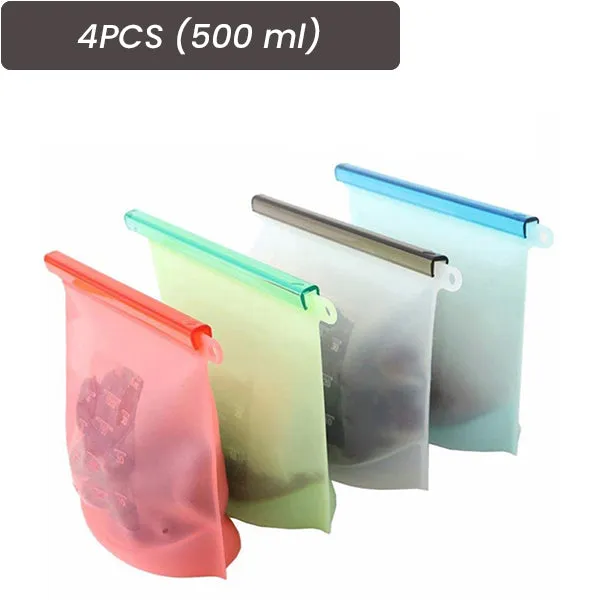 hilloo-sacs-cong-lation-r-utilisables-silicone-500ml-lot-4 image 1