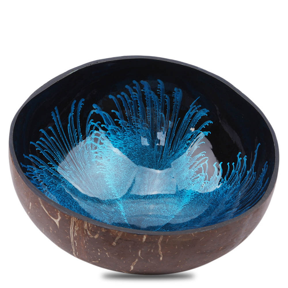 hilloo-bol-noix-de-coco-cr-atif-bleu-300-450ml image 1