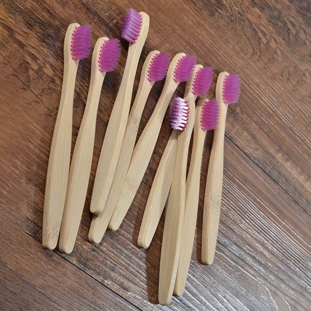 hilloo-brosses-dents-bambou-enfant-brosse-naturel-lot-10-multicolore image 7
