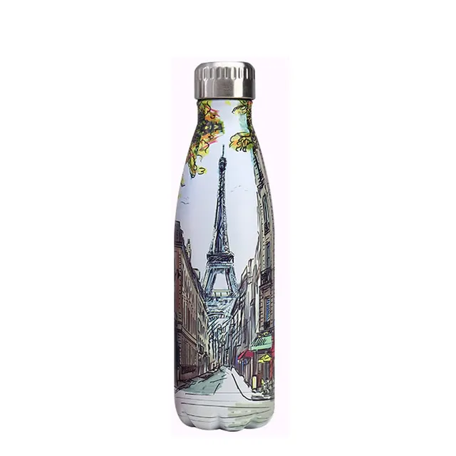 hilloo-bouteille-inox-tour-eiffel-500-ml-isotherme image 1