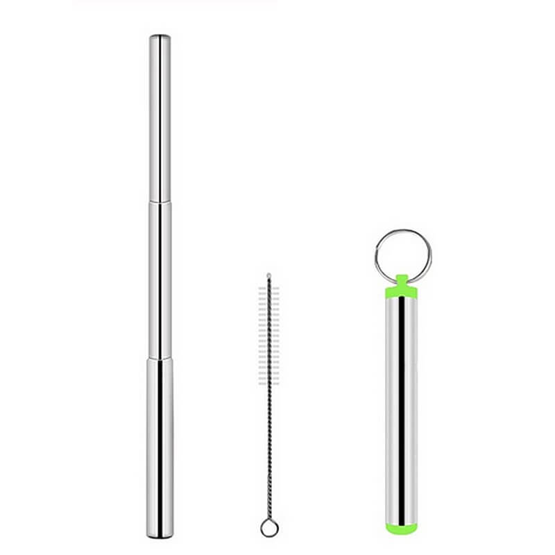 hilloo-pailles-inox-porte-cl-t-lescopique-bleue-avec-tui image 3
