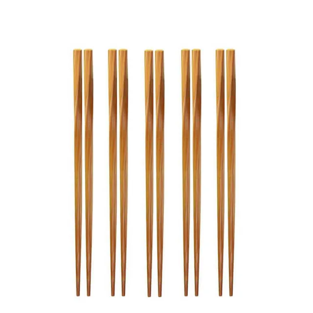 hilloo-baguettes-bambou-5-paires-24cm-r-utilisables image 1