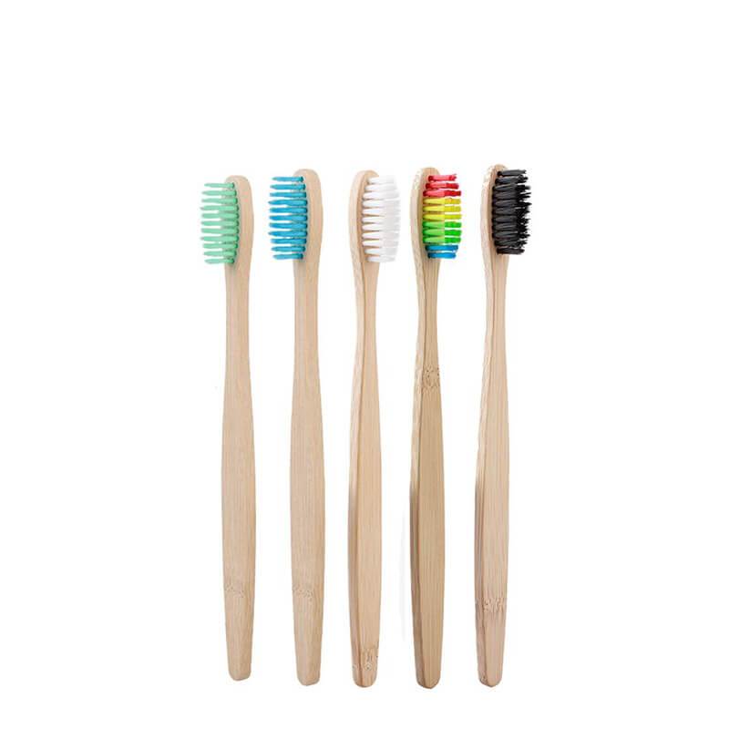 hilloo-brosses-dents-bambou-enfant-multicolore-lot-5-poils-souples image 2