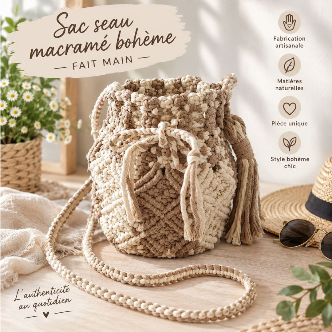 au-bonheur-de-petite-fleur-sac-seau-macram-boh-me-beige image 1