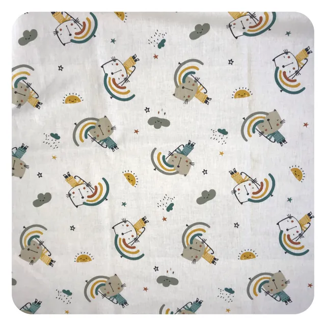 jane-couture-tissus-en-vente-chat-tissu-coton-oekotex-150cm image 1