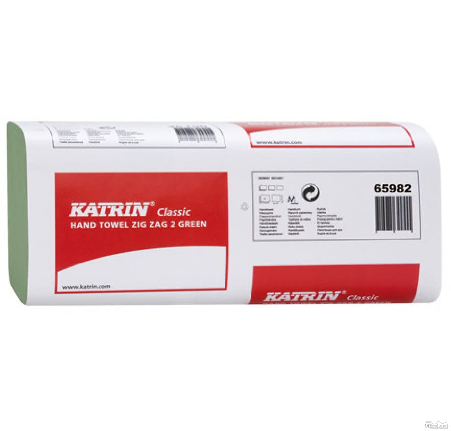 katrin-65982-essuie-mains-papier-vert-2-plis-lot-3000 image 7