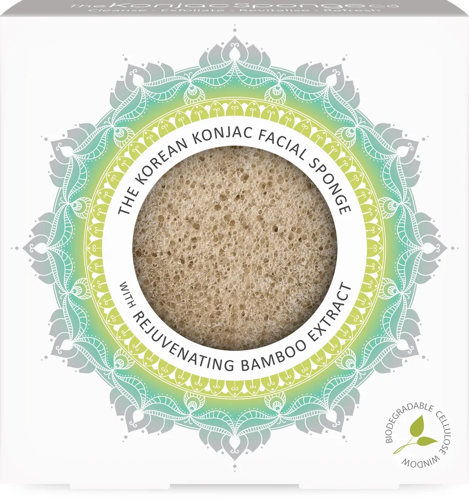 konjac-sponge-company-mandala-ponge-visage-bambou-anti-ge image 1