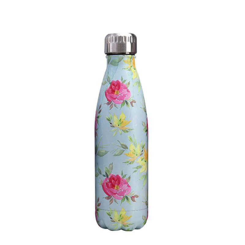 hilloo-fleurs-de-printemps-bouteille-inox-isotherme-500-ml image 1