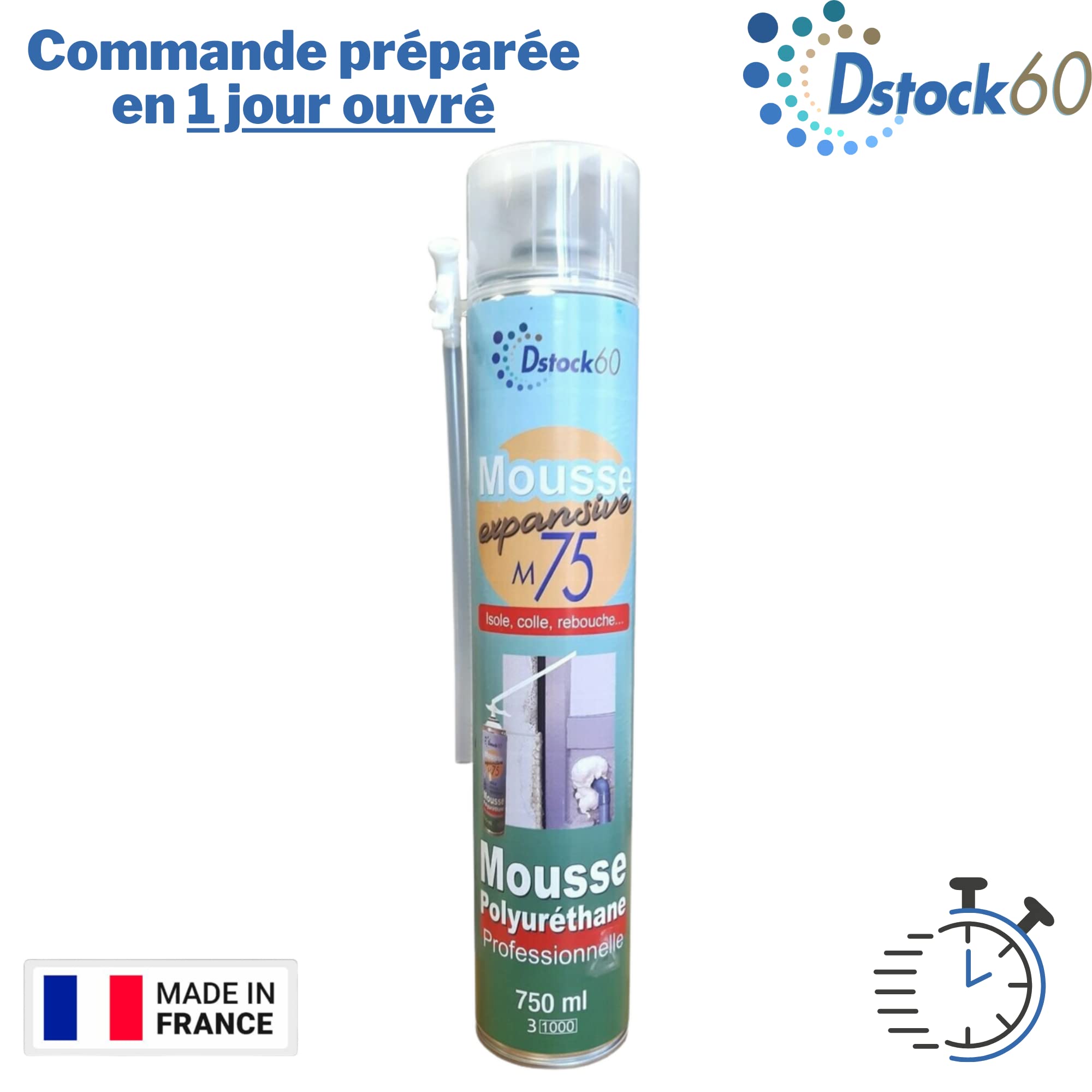 dstock60-mousse-expansive-manuelle-pu-750-ml-isolation image 3