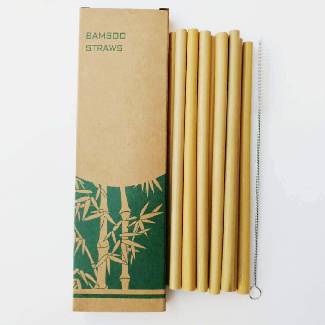 hilloo-pailles-bambou-r-utilisables-lot-10-pailles-naturelles image 2
