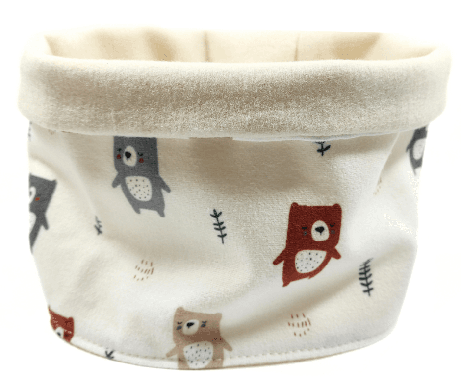au-bonheur-de-petite-fleur-snood-enfant-ours-coton-bio-cru image 4