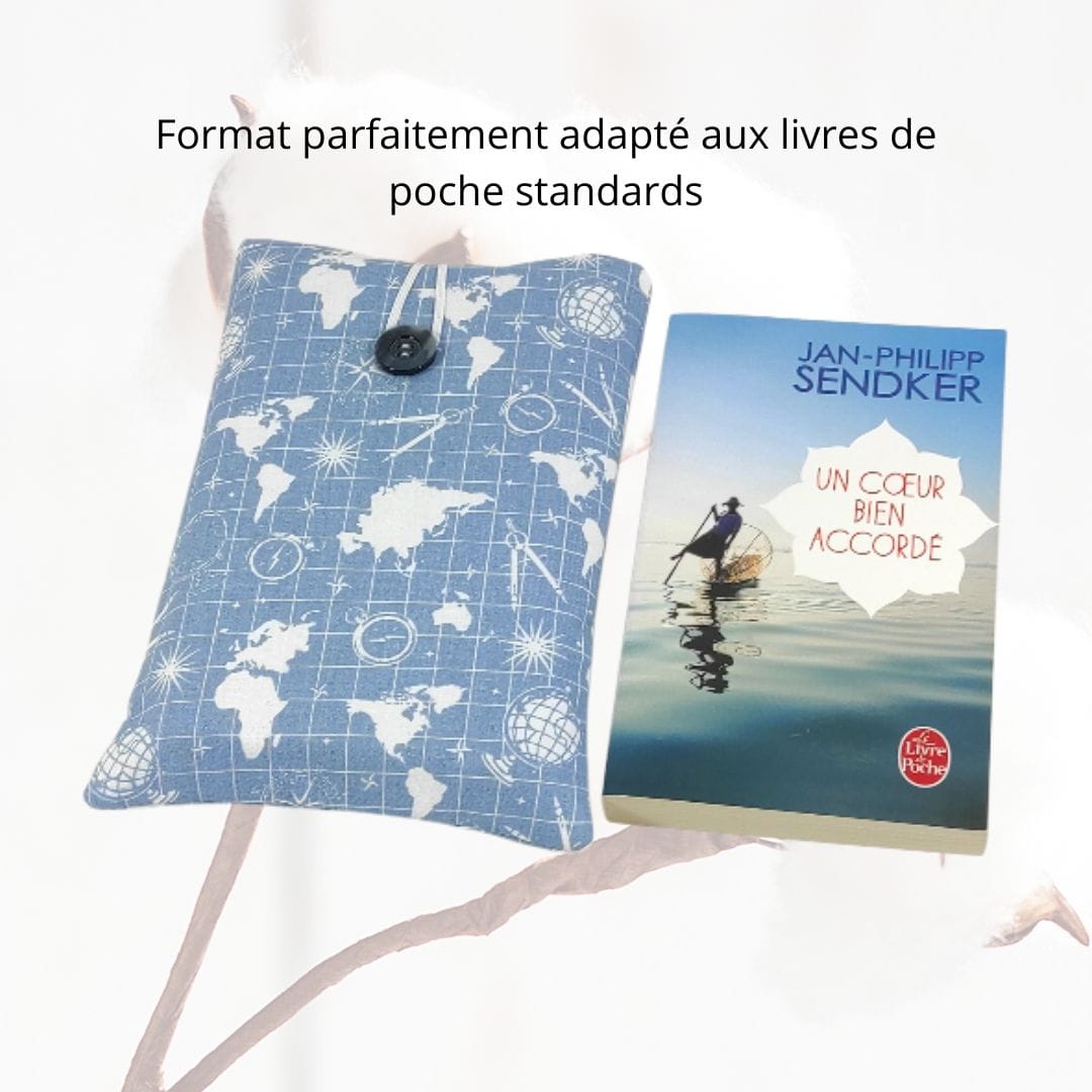 au-bonheur-de-petite-fleur-housse-livre-navigation-bleu-poche image 3