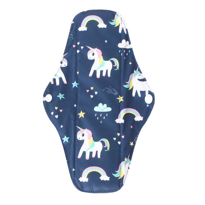 hilloo-serviettes-hygi-niques-lavables-licorne-flux-abondant-1-pi-ce image 2