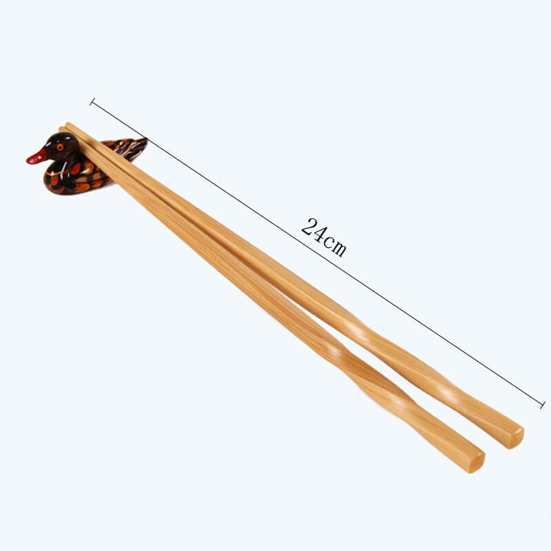 hilloo-baguettes-bambou-5-paires-24cm-r-utilisables image 4