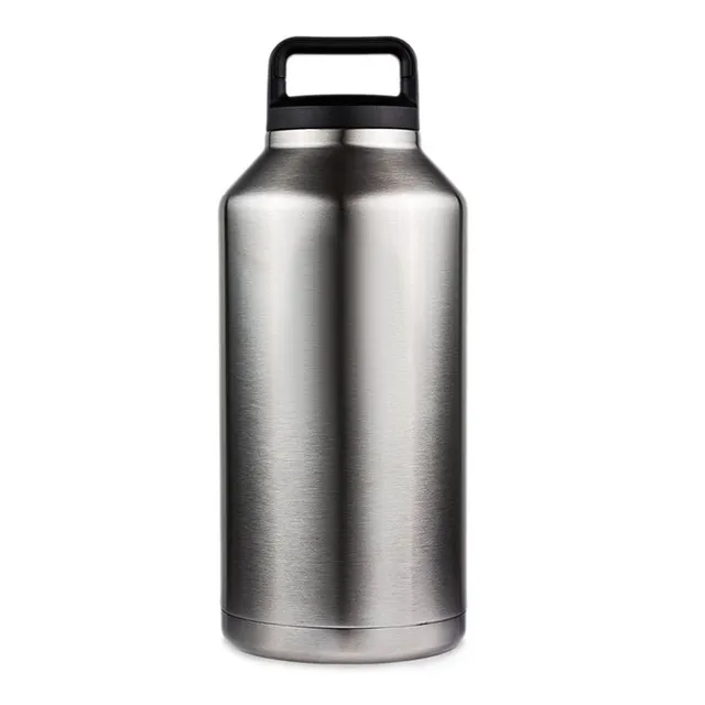 hilloo-grande-gourde-inox-1-l-argent-isotherme image 1