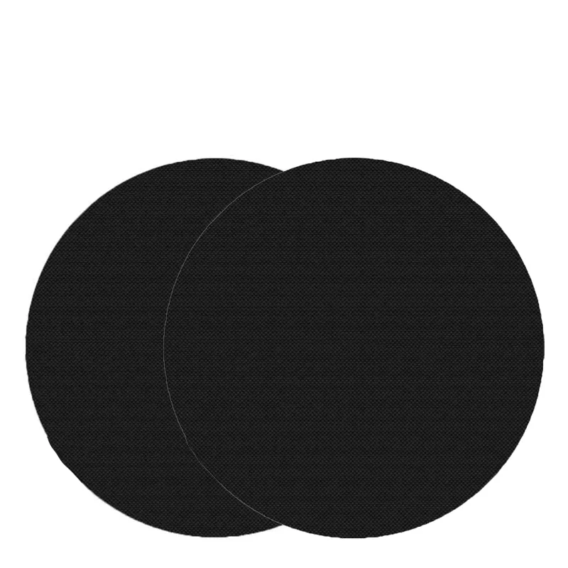 hilloo-tapis-cuisson-tapis-barbecue-rond-2-pcs image 1