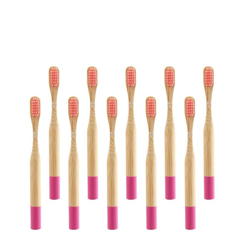 hilloo-brosse-dents-bambou-enfant-10-pcs-color image 4