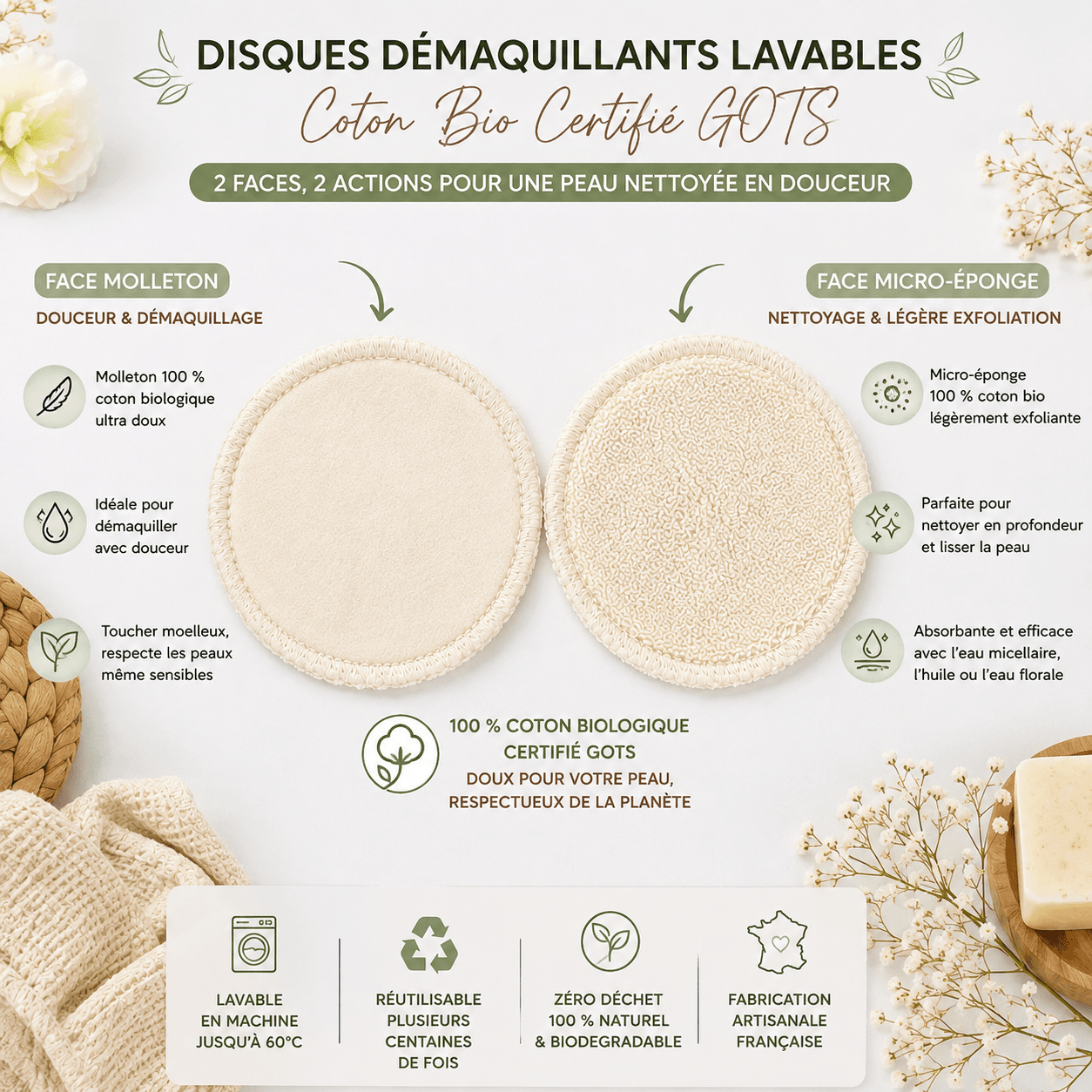 au-bonheur-de-petite-fleur-disques-8cm-d-maquillants-coton-bio-gots-lot-8 image 4