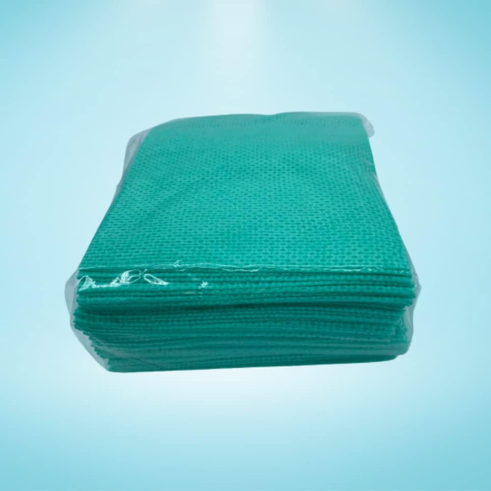 dstock60-entretien-lot-25-lavettes-non-tiss-es-vertes-haccp image 1