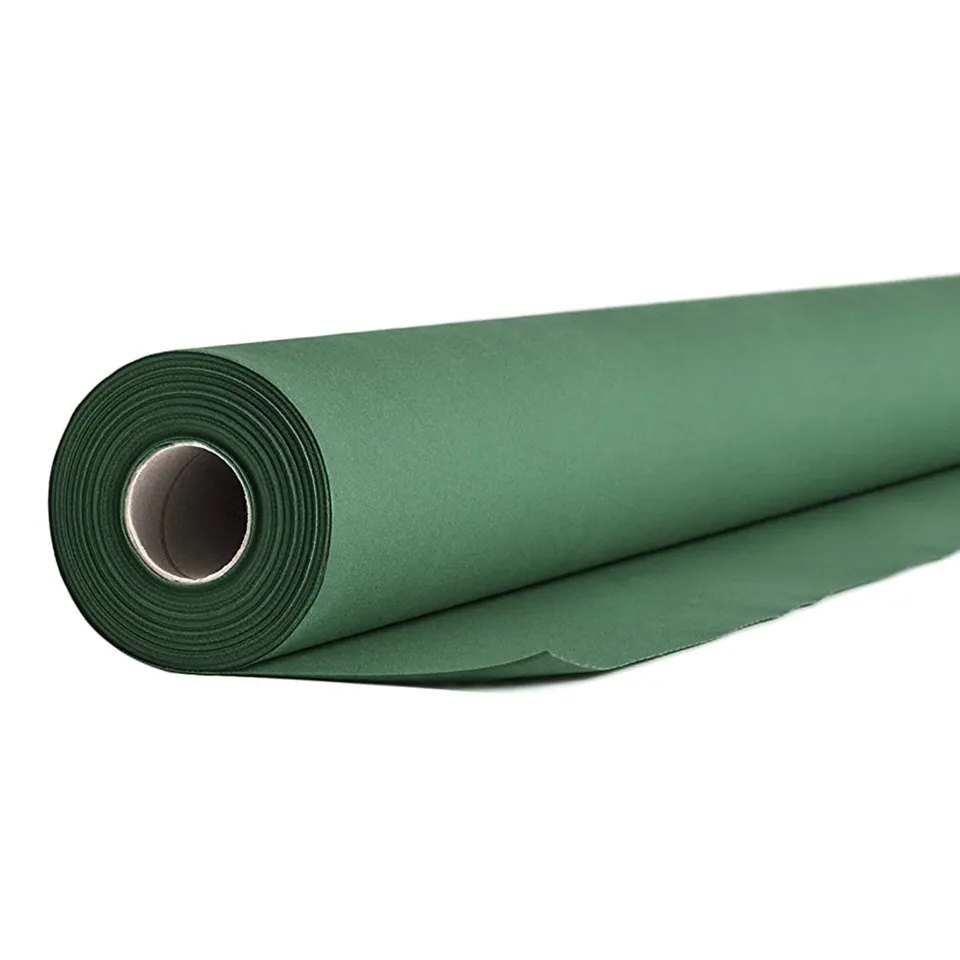 dstock60-arts-de-la-table-nappe-papier-vert-fonc-1-20x50m image 1