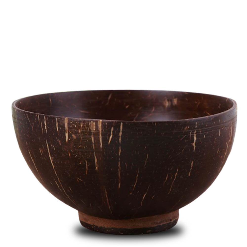 hilloo-bols-noix-de-coco-bol-naturel-avec-socle image 1