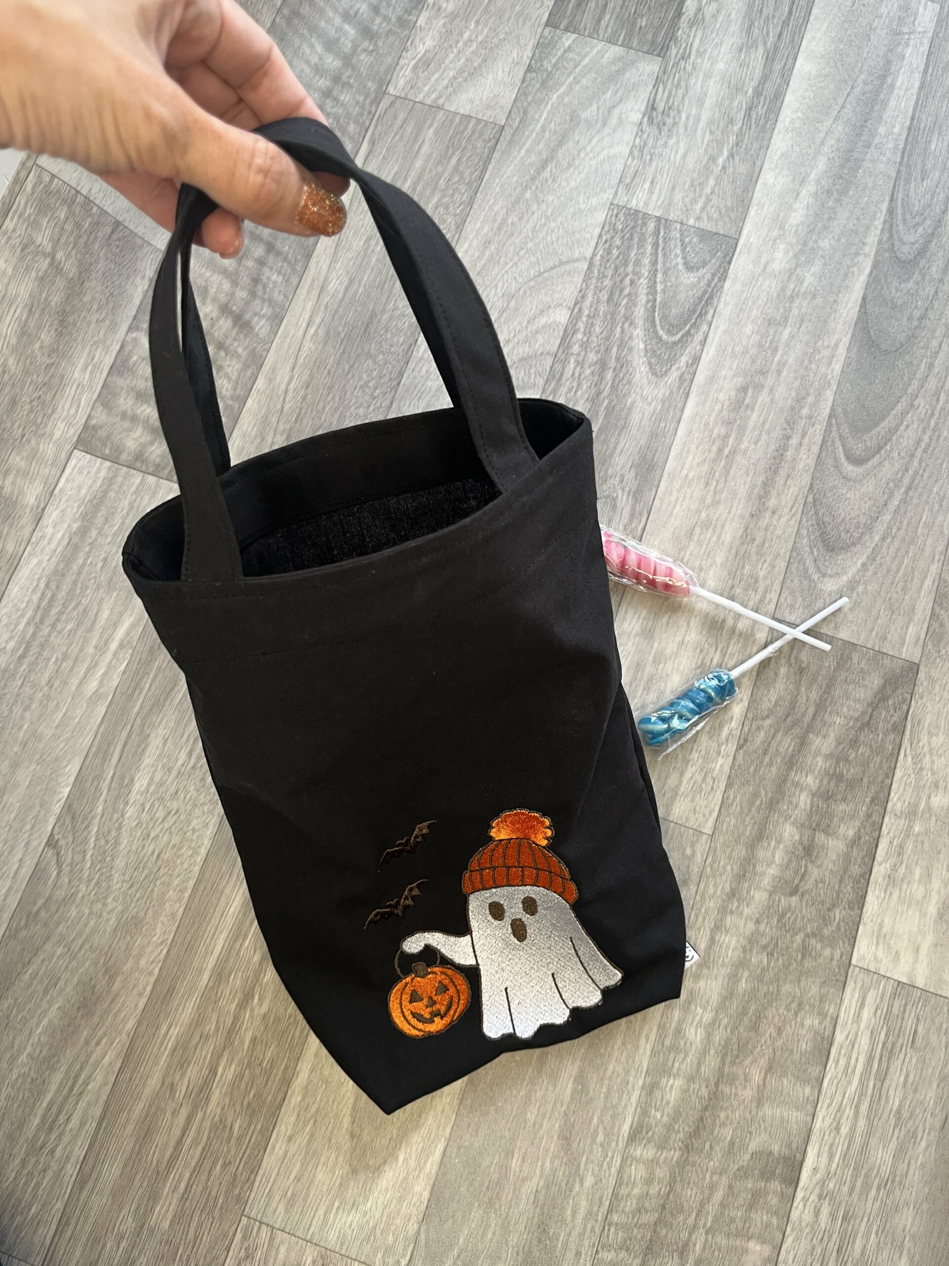 jane-couture-en-sortie-sac-bonbons-halloween-tote-bag-enfant-coton image 2
