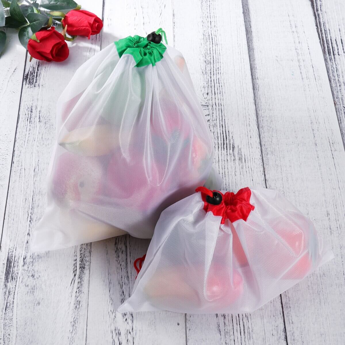 hilloo-l-gumes-sac-r-utilisable-filet-lot-de-12-lavable image 7