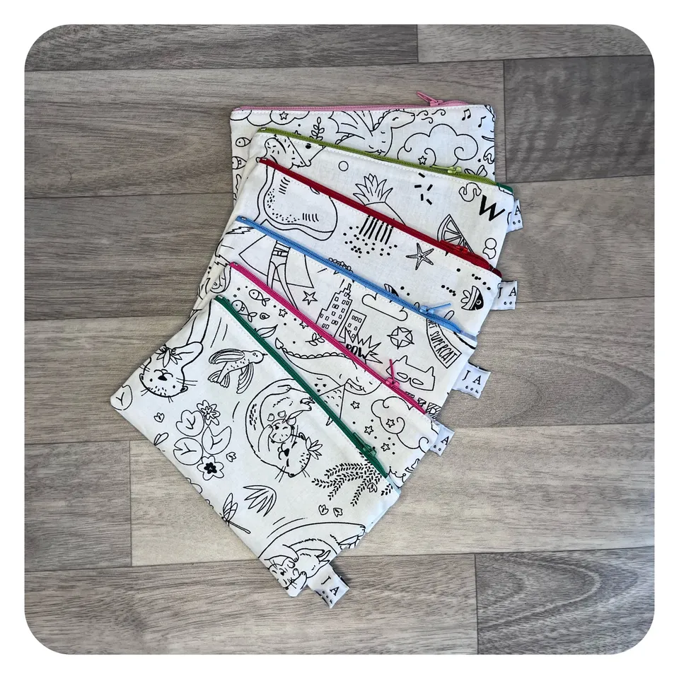 jane-couture-trousse-colorier-lavable-coton-enfant-18x10-cm image 1