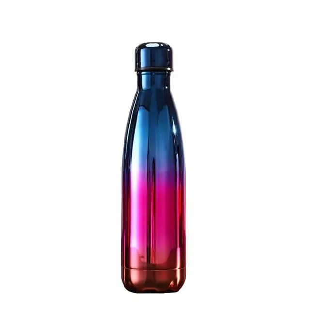 hilloo-bleu-rose-bronze-bouteille-inox-isotherme-500-ml image 1