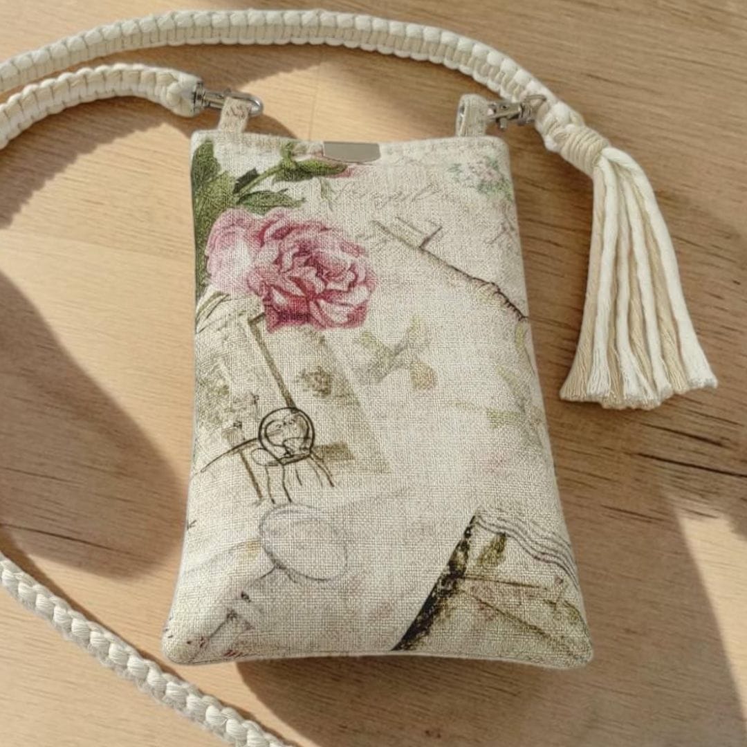au-bonheur-de-petite-fleur-sac-t-l-phone-bandouli-re-macram-coton-vintage image 3