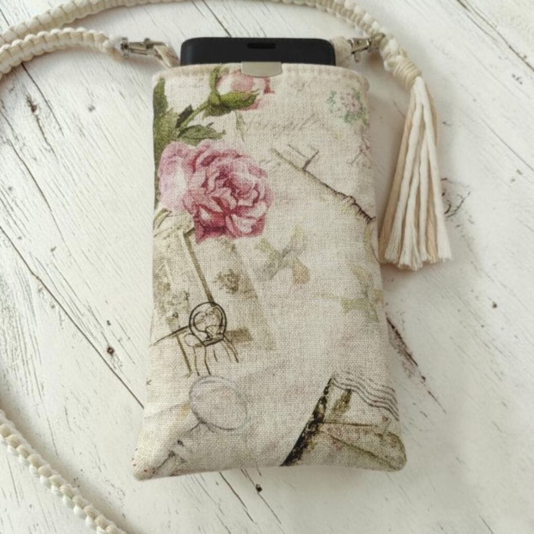 au-bonheur-de-petite-fleur-sac-t-l-phone-bandouli-re-macram-coton-vintage image 5
