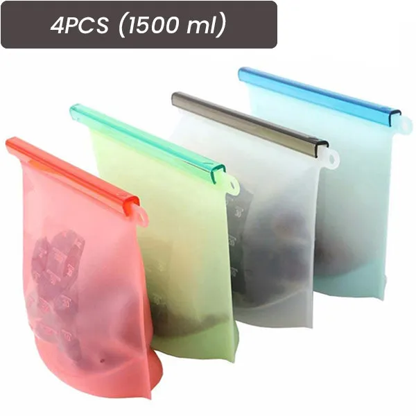 hilloo-sacs-cong-lation-sac-silicone-r-utilisable-1500ml-lot-4-sans-bpa image 1