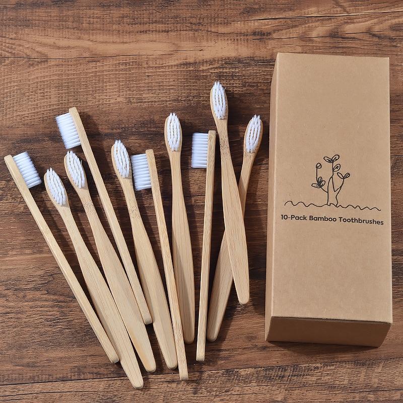 hilloo-brosses-dents-bambou-adulte-brosse-naturel-lot-10-multicolore image 4
