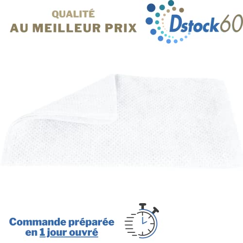 dstock60-lavettes-non-tiss-es-blanches-50x35-cm-lot-de-10 image 7