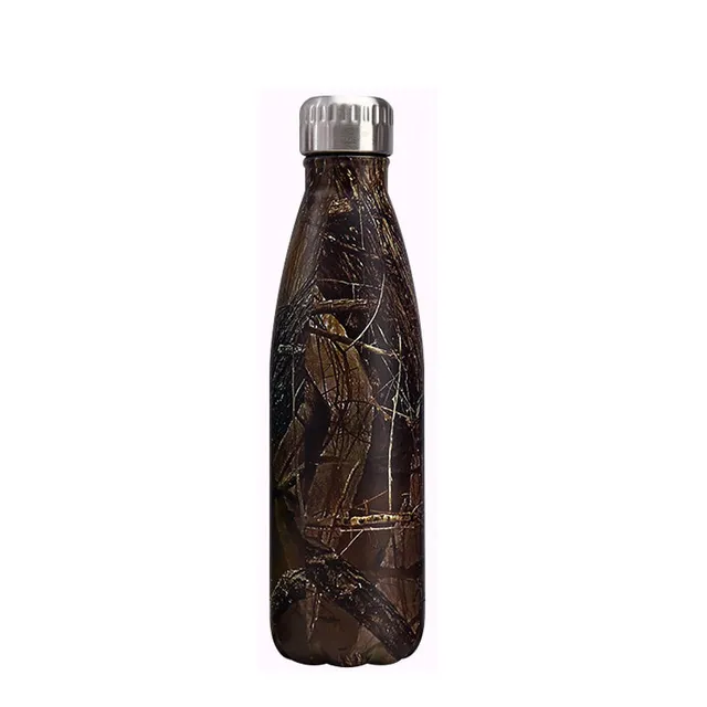 hilloo-bouteille-inox-for-t-sombre-gourde-500-ml-isotherme image 1