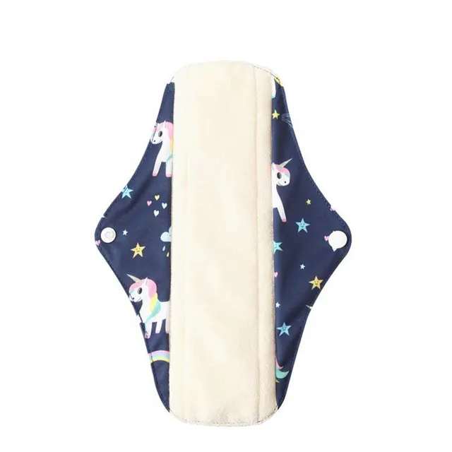 hilloo-licorne-serviette-hygi-nique-lavable-flux-normal-x1 image 1