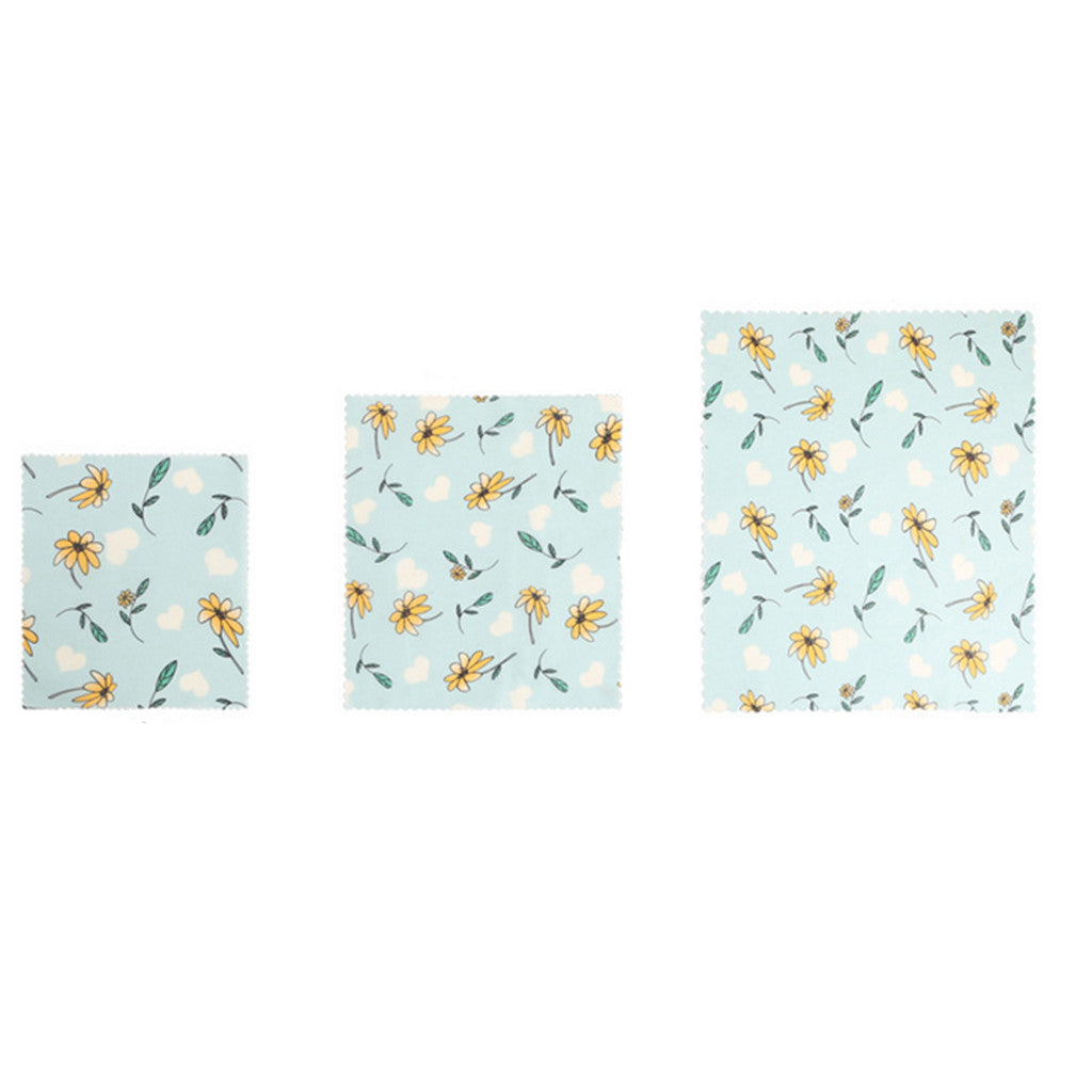 hilloo-flower-lover-emballage-cire-d-abeille-x3-floral image 2